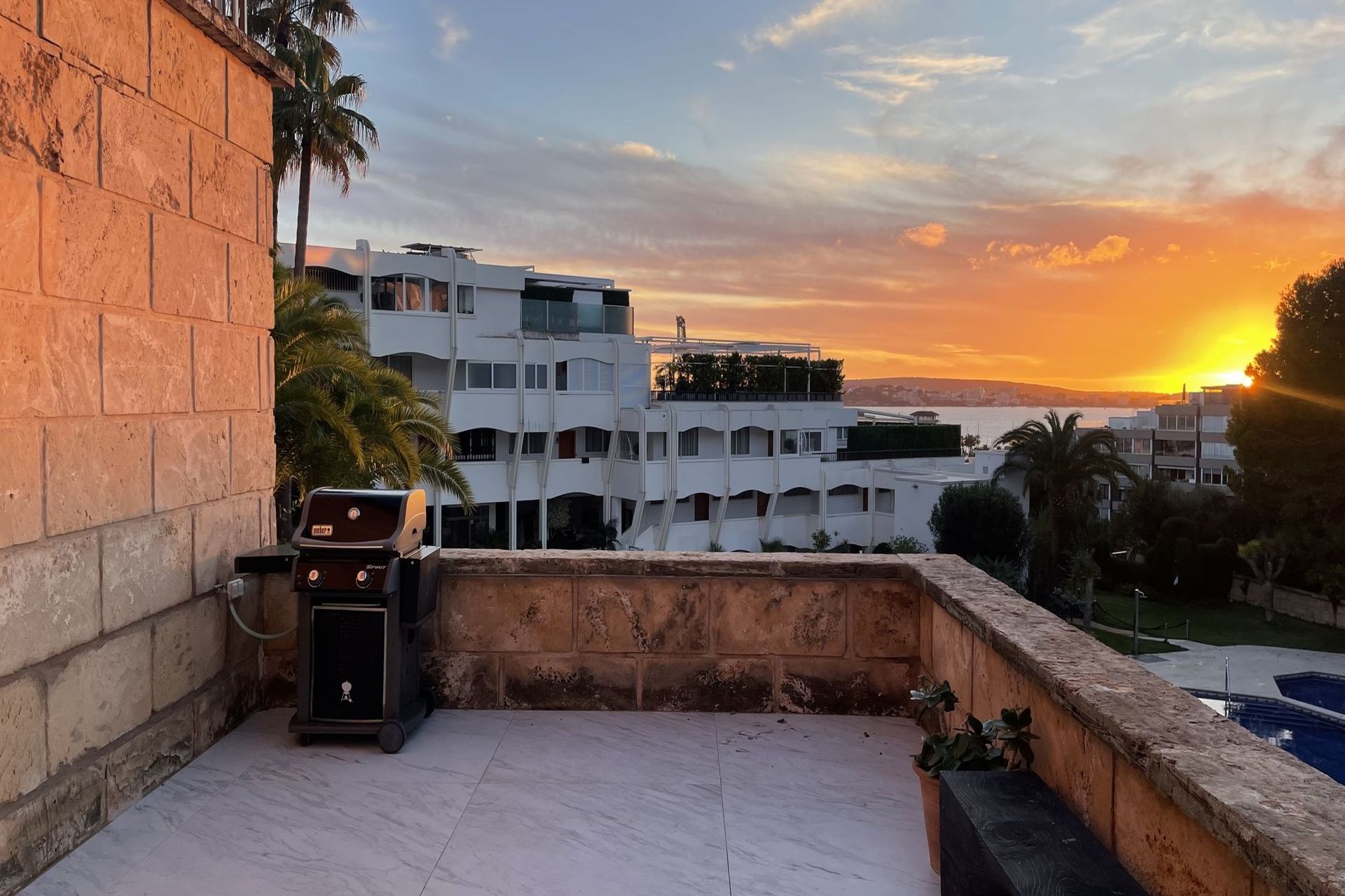 Schickes Apartment in Luxusanlage mit Pool am Hafen von Puerto Portals