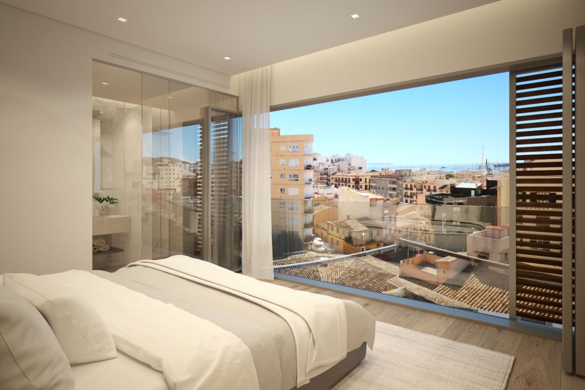 Exclusive apartment with roof terrace, pool and wonderful views in