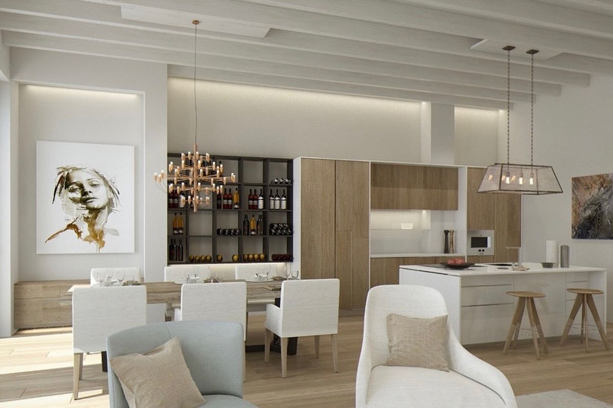 Piso en encantadora finca completamente reformada en Santa Catalina