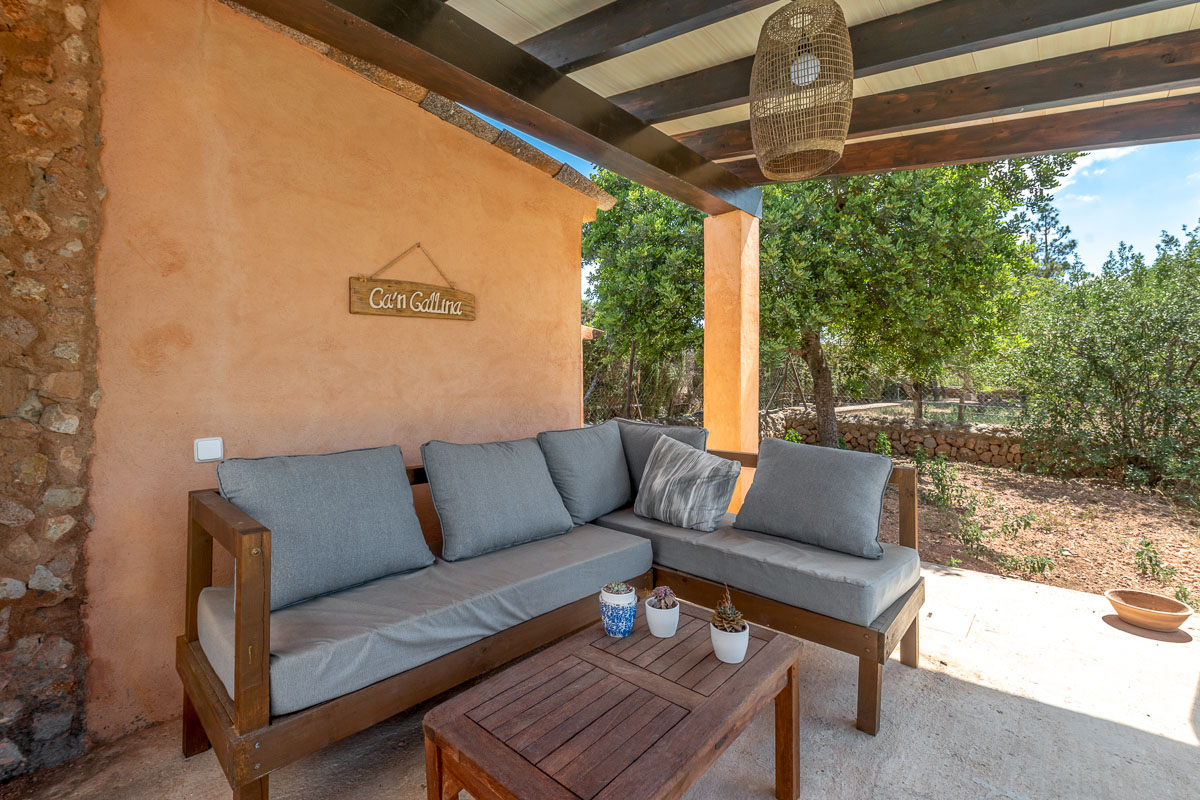 Naturstein-Finca in Santa Maria mit herrlichem Blick auf das Tramuntana